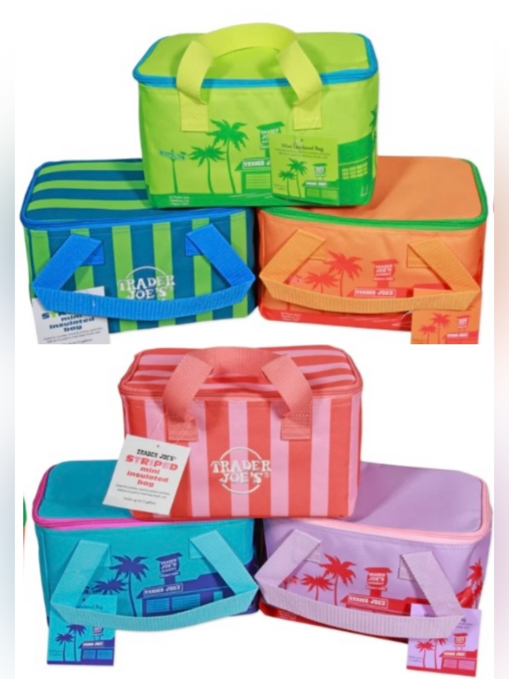 Trader Joe’s Mini Insulated Tote Set of 6